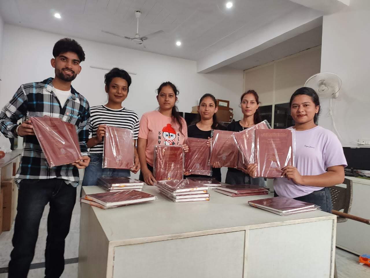 Thesis submission by M.Sc. Students